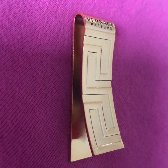 Versace Perfum 18k gold money clip - Picture 5 of 5
